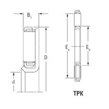 KOYO TPK3156L needle roller bearings