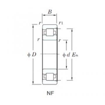 KOYO NF234 cylindrical roller bearings