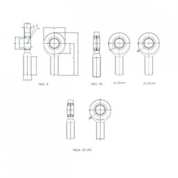 SKF SAA70ES-2RS plain bearings #3 image