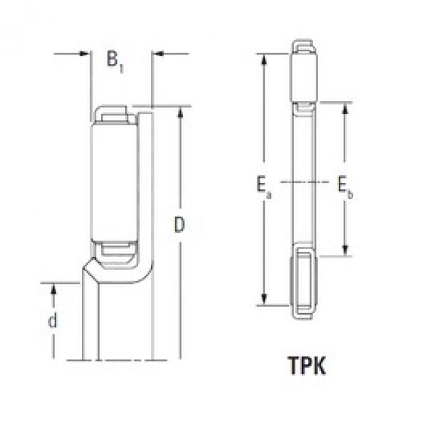 KOYO TPK3156L needle roller bearings #3 image