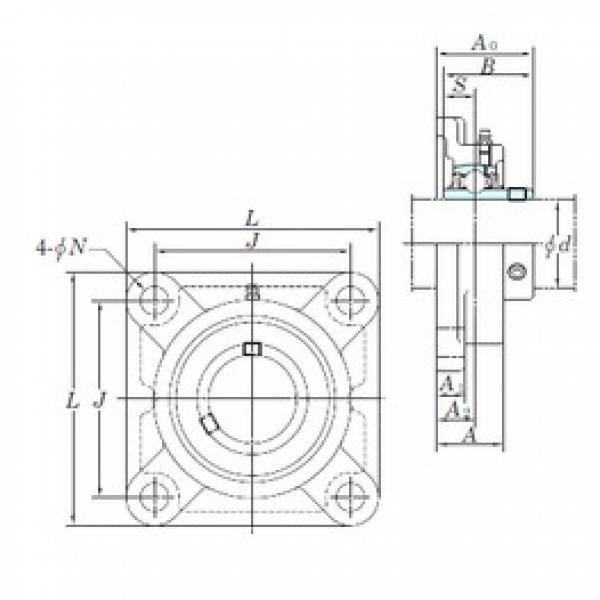 KOYO UCFX14-44E bearing units #3 image